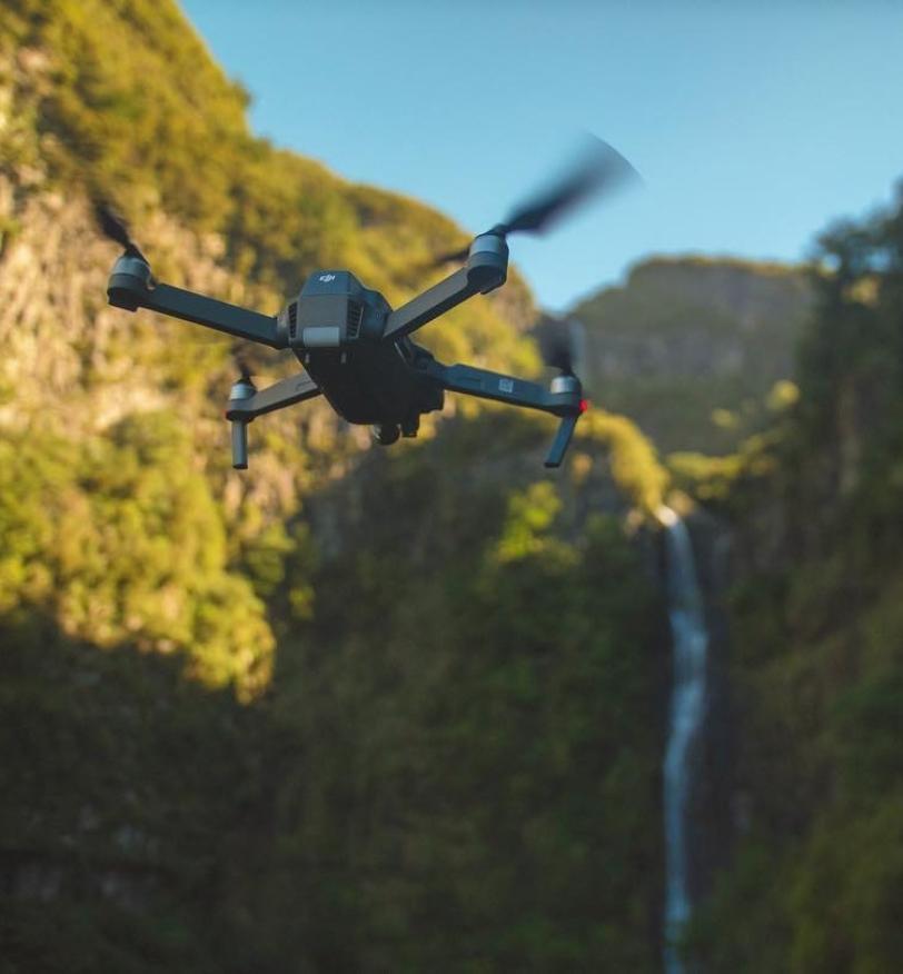 Media Maker drone in Madeira