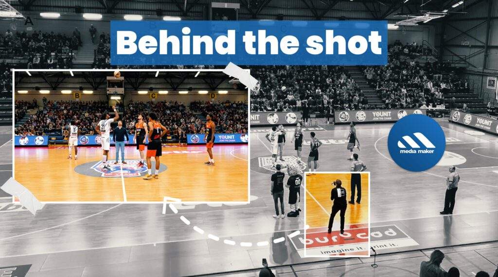 Behind the shot 2 - Media Maker blog over Younit en Hubo limburg united in de halve finale van belgie
