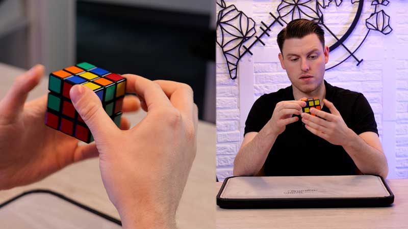 Media Maker Brandon Smeets Rubiks Cube tutorial video productie