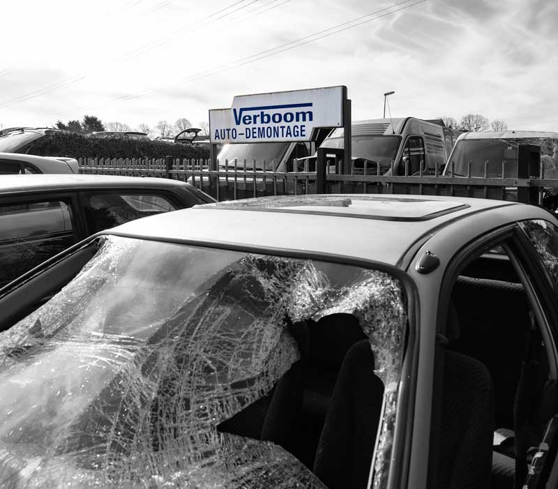 Verboom Autorecycling website gemaakt door media maker